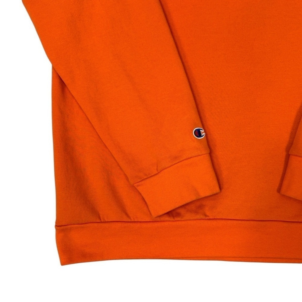 Champion SU Syracuse Orange Men's Pullover Sweatshirt Orange Size XL #1736 - Picture 4 of 6